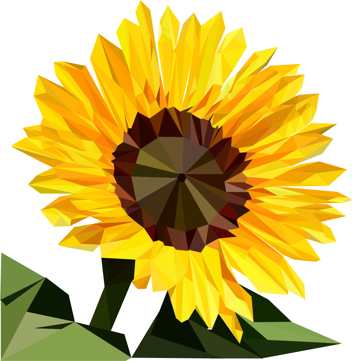 a crystallized sunflower.